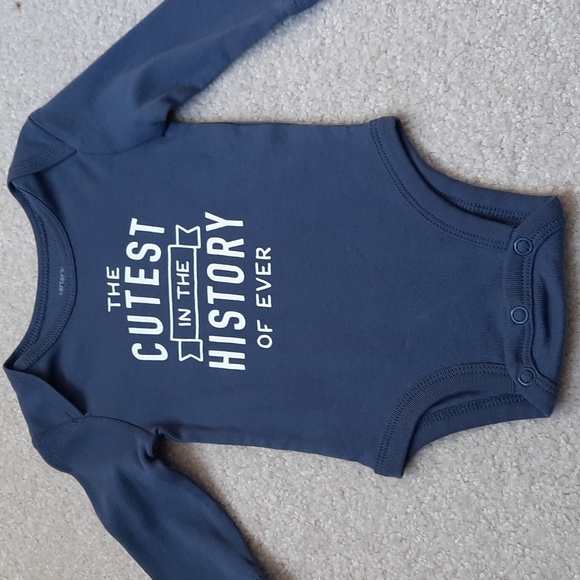 3 For $30. 4 piece matching set. Bodysuit, socks, hat, pants - Picture 4 of 9